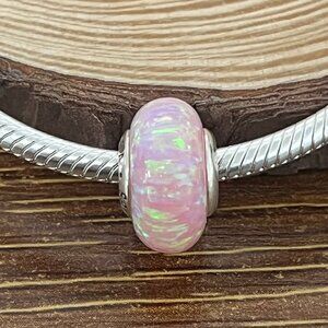 Pandora Opalescent Pink Charm